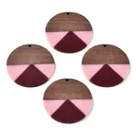 Resin & Walnut Wood Pendants