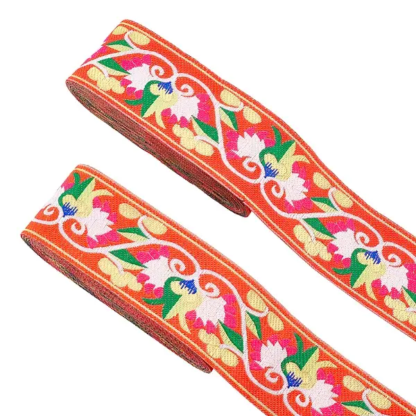 Ethnic Style Polyester Ribbons
