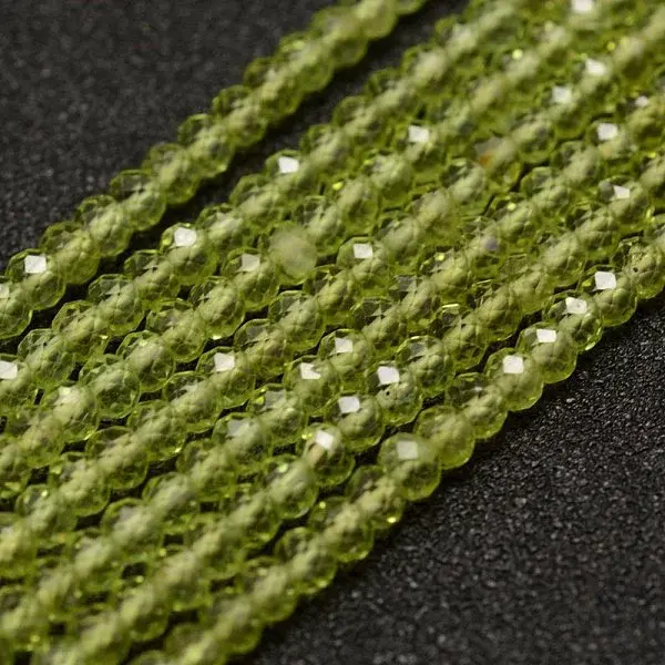 Natural Peridot Beads Strands