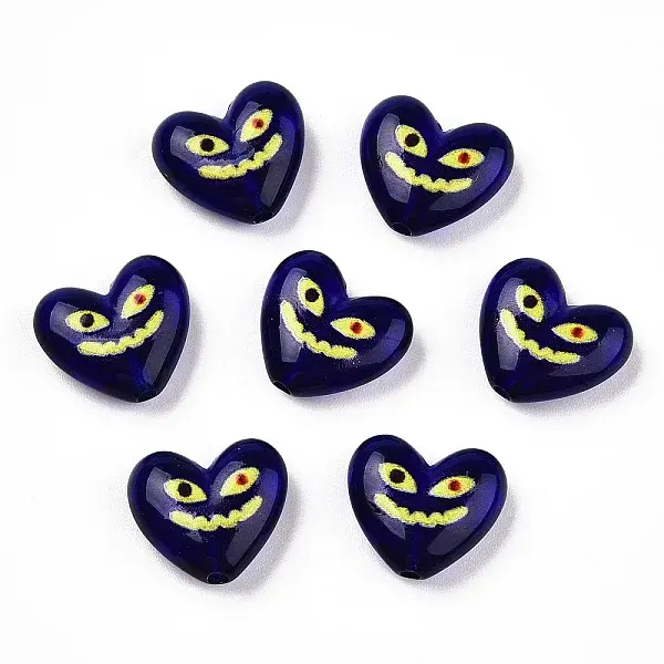 Printed Transparent Acrylic Beads