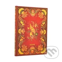 Paperblanks - týždenný diár Fiammetta 2026 (midi, horizontálny, elastické zatváranie) - kniha z kategorie Diáře