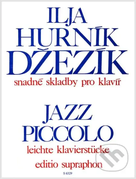Džezík (snadné skladby pro klavír) - Ilja Hurník - kniha z kategorie Noty