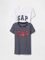 GAP Bavlněná trička s logem , 2ks - Dámské