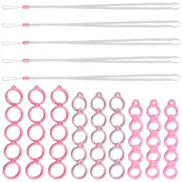 5Pcs Rubber Lanyard Straps