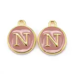 Golden Plated Alloy Enamel Charms