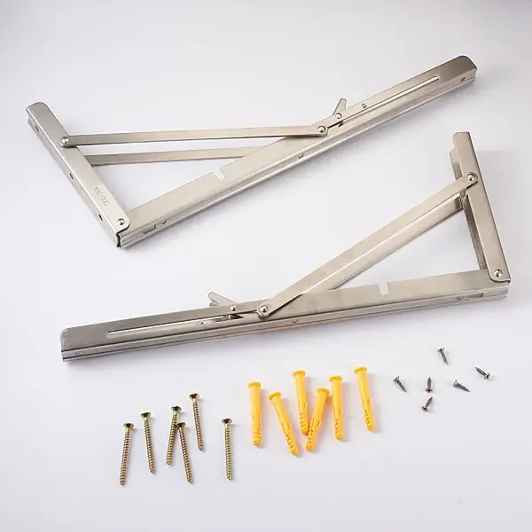 304 Stainless Steel Folding Shelf Brackets