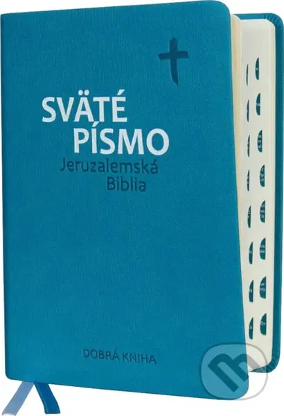 Sväté Písmo – Jeruzalemská Biblia (stredný formát, mäkká väzba, tyrkysová obálka) - kniha z kategorie Bible