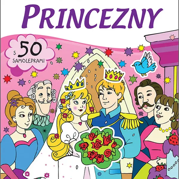Veselé sešity se samolepkami Princezny