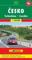 Česko Tschechien Czechia 1:500 000