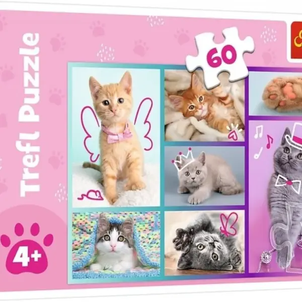 Puzzle Roztomilá koťátka