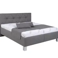 Postel Nairobi Rozměr: 160 x 200 cm, Matrace: Bona Soft - tvrdost 2, varianta nožiček: Dřevěné nožičky