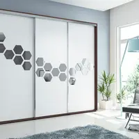 Šatní skříň Ska A23 XL Barva korpusu: Čokoláda, Rozměry: 278 cm, Dveře: Bílé