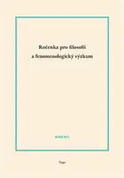 Ročenka pro filosofii a fenomenologický výzkum 2024
