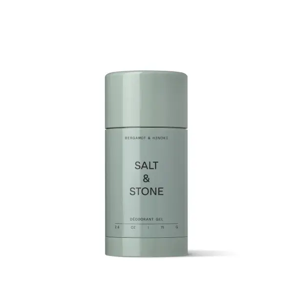Salt & Stone Natural Deodorant Gel Sensitive Skin Bergamot & Hinoki přírodní gelový deodorant pro citlivou pokožku 75 g