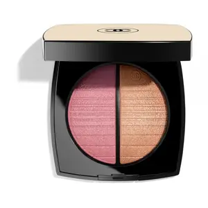 CHANEL LES BEIGES HEALTHY GOLDEN GLOW POWDER DUO ROZJASŇUJÍCÍCH PUDRŮ - ÉCLAT DU SOIR 6.4G 6.4G