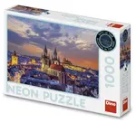 Puzzle 1000 Pohled na Hradčany neon