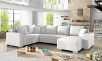 Sedací souprava Marco Provedení: Pravá U, látka: Soft 17 white