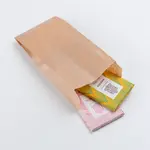 500 ks - Papierové vrecko 140x320mm s bočnými skladmi 70mm, nosnosť 2kg