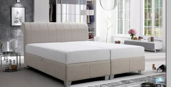 Dvoulůžko Dalas Rozměr: 180 x 200 cm, látka: AN - 3825