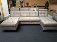 Sedací souprava Lawente Mega do U - látka Amon 10 látka: Amon 10