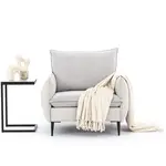 Křeslo Trosini Nožičky: Nožičky kovové - černé, látka: Perfect Harmony 83