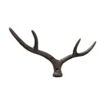 Nástěnný věšák na oblečení Boltze Antler 17 cm černá barva
