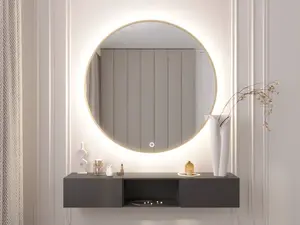 Zrcadlo Gerbinie Rozměry: 60 cm, Varianta: Osvětlení A