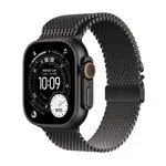 Apple Watch Ultra 3 - 49mm Milanese Loop černě titanové S