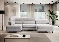 Sedací souprava Berrto Provedení: Pravá U, látka: Aubron 3