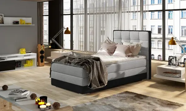 Boxspring Aster 90 látka: Sawana 21/ Soft 11, Varianta: Pravá