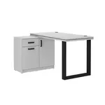 Psací stůl se skříňkou Malta 140 Barva korpusu: Šedá