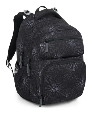 Bagmaster ZIPSTER 25 A Black and white flowers