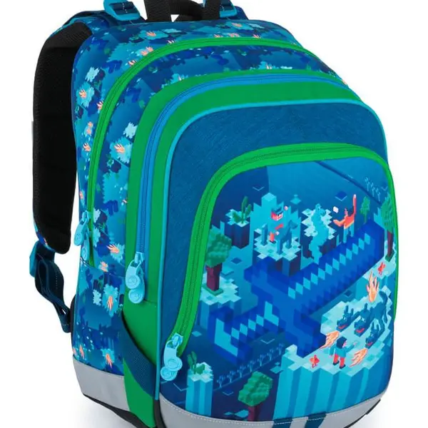 Malý školní set Bagmaster ALFA 21 B Set S Blue