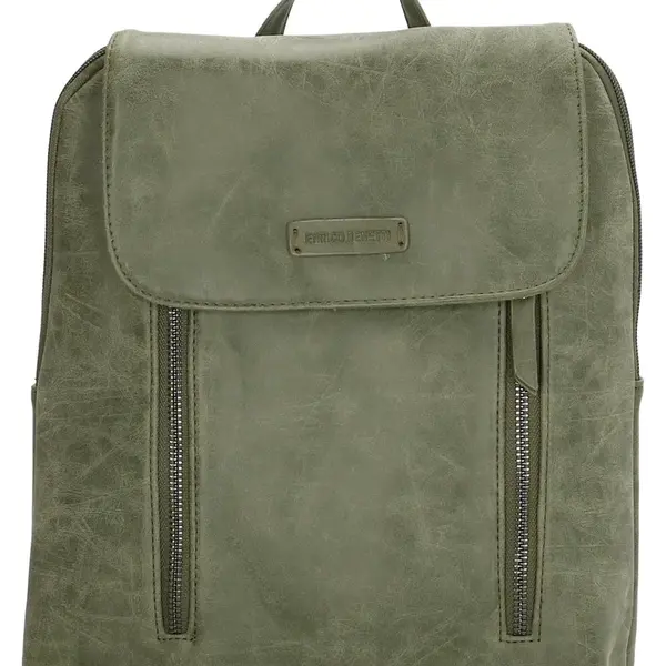 Elegantní dámský batoh do města Enrico Benetti Kylie 66434 Olive
