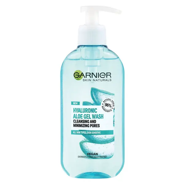 GARNIER Skin Naturals Čistící gel Hyaluronic Aloe 200 ml
