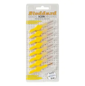 Stoddard mezizubní kartáček žlutý 1,2 mm 8 kusů