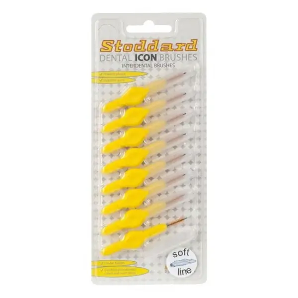 Stoddard mezizubní kartáček žlutý 1,2 mm 8 kusů