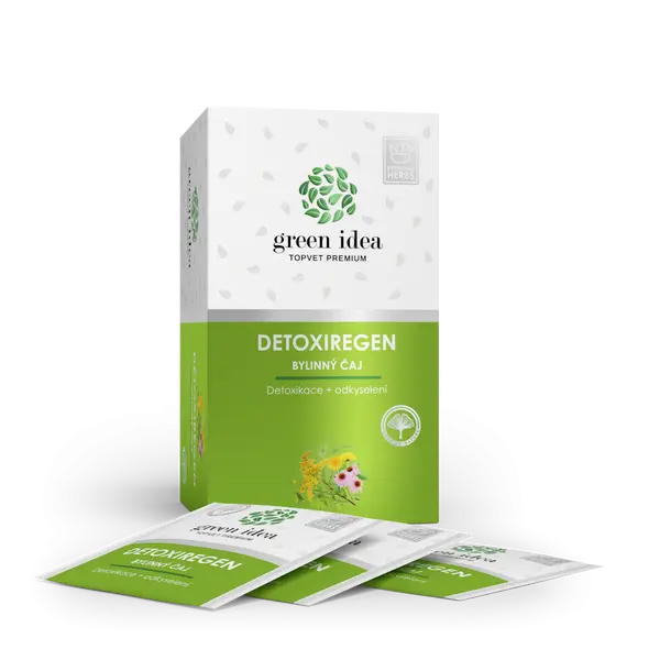 GREEN IDEA Detoxiregen Bylinný čaj 20 x 1.5 g