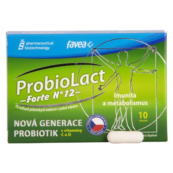 FAVEA ProbioLact forte N°12 10 tobolek