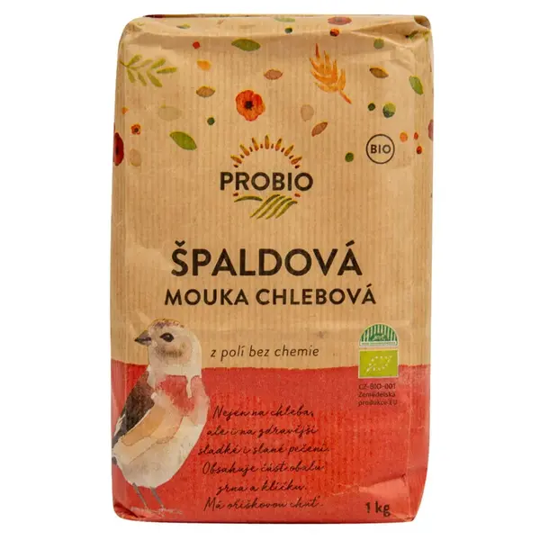 PROBIO Mouka špaldová chlebová BIO 1 kg