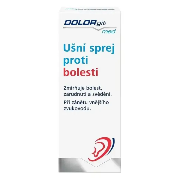 DOLORGIT Med ušní sprej proti bolesti 20 ml