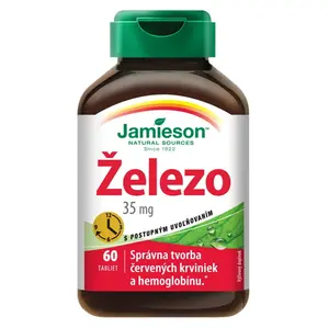 JAMIESON Železo 35 mg s postupným uvolňováním 60 tablet