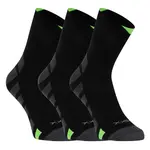 3PACK ponožky čierne (Gastl) M