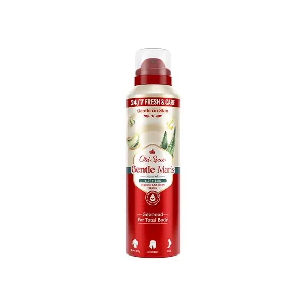 Old Spice Gentle Man's Aloe + Rain dezodorant v spreji