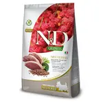 N&D Quinoa Neutered Duck & Broccoli & Asparagus Mini pro malá plemena psů 2,5 kg