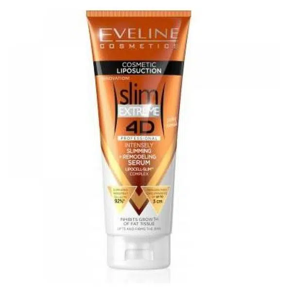 EVELINE Slim EXTREME 4D Liposuction Intenzivně zeštíhlující sérum s chladivým efektem 250 ml