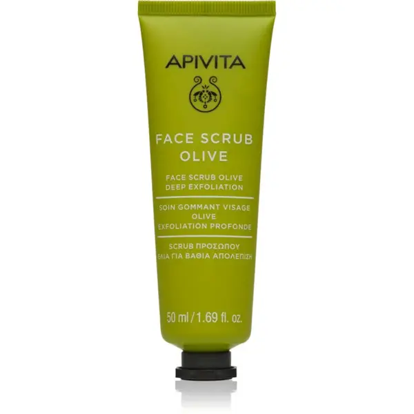 Apivita Face Scrub Olive čisticí pleťový peeling 50 ml