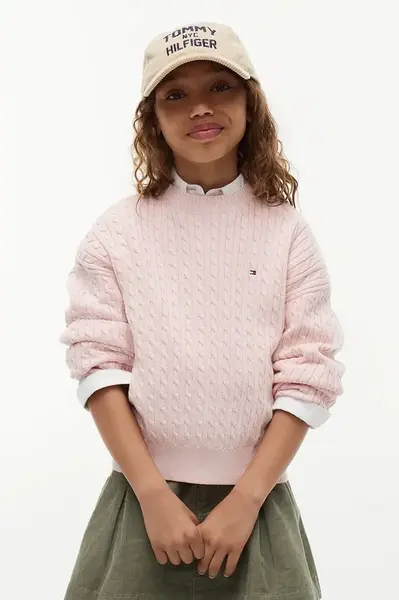 Tommy Hilfiger  sveter detský bavlnený
