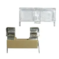 Držák pojistky plošný spoj 5x20mm s krytem