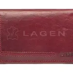 Dámská kožená peněženka Lagen HT-31/T Red